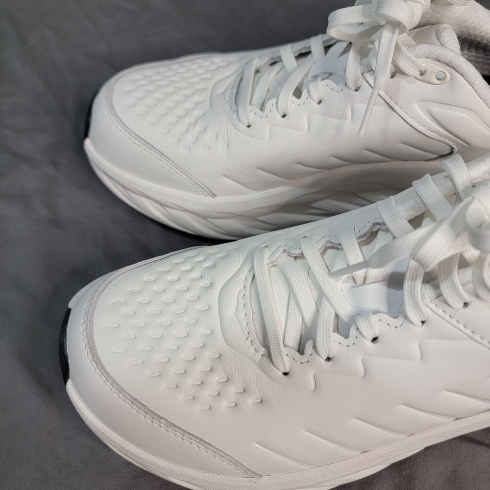 Hoka Bondi SR Running Shoes Womens 9 US White Work Sneaker Slip Resistant - Picture 8 of 14